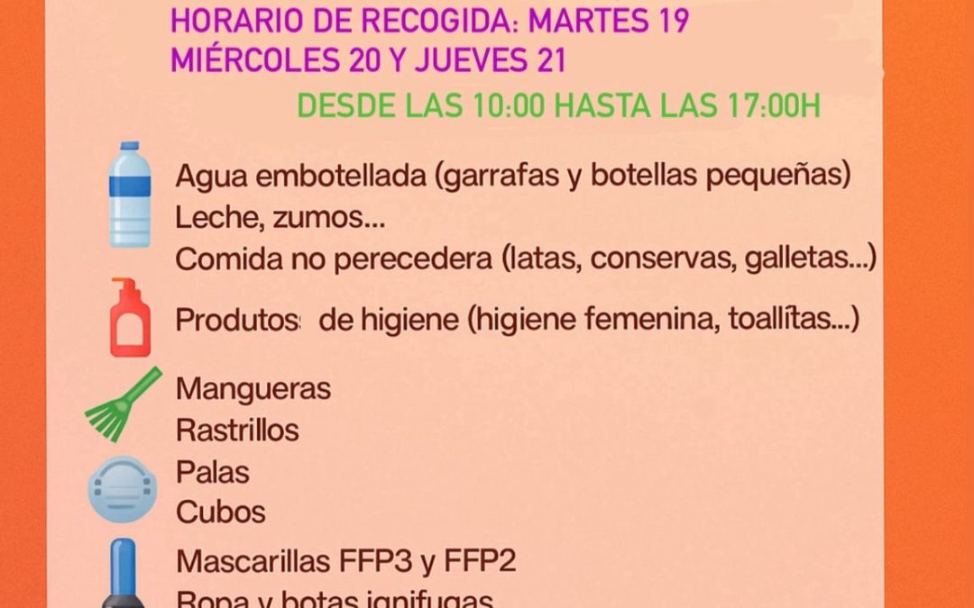 Recogida en Ourense