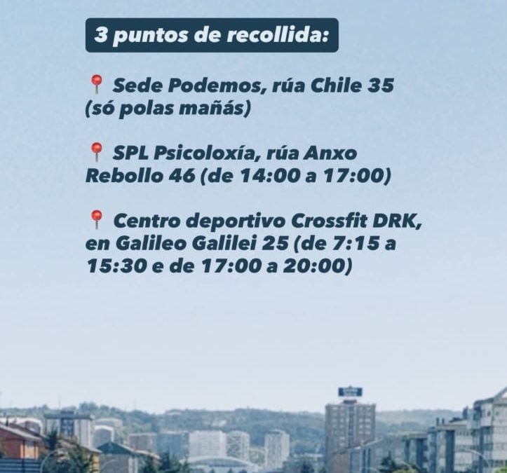 Punto recogida A Coruña